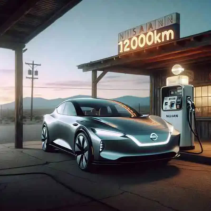 닛산의 새로운 전기차, 1200km를 주유만으로